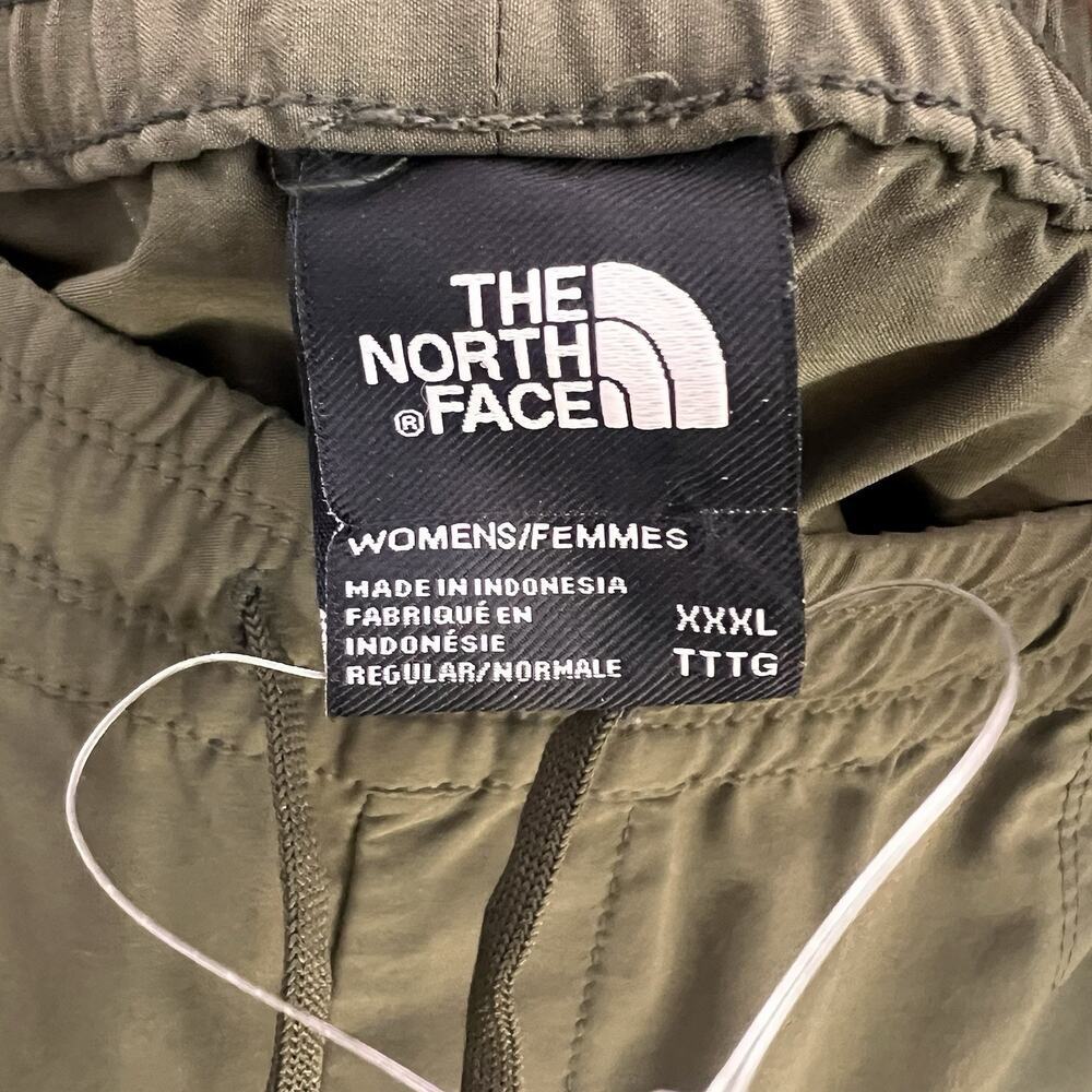 NWOT The North Face Women's 3XL Pull On Pants Olive Green Joggers Hiking Outdoor - Picture 5 of 10